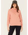 Image #1 - Timberland Women's Hood Honcho Sport Hoodie , Pink, hi-res