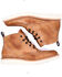 Image #3 - Bed Stu Men's Lincoln Western Casual Boots - Round Toe, Tan, hi-res