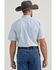 Image #3 - George Strait by Wrangler Men's Plaid Print Short Sleeve Button-Down Stretch Western Shirt - Big , White, hi-res