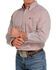 Image #3 - Cinch Men's Tencel Mini Striped Long Sleeve Button-Down Western Shirt, Brown, hi-res