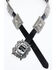 Image #3 - Shyanne Women's Concho Belt, Black, hi-res