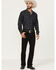 Image #1 - Cody James Black 1978® Men's Dexter Slim Bootcut Stretch Denim Jeans, Black, hi-res