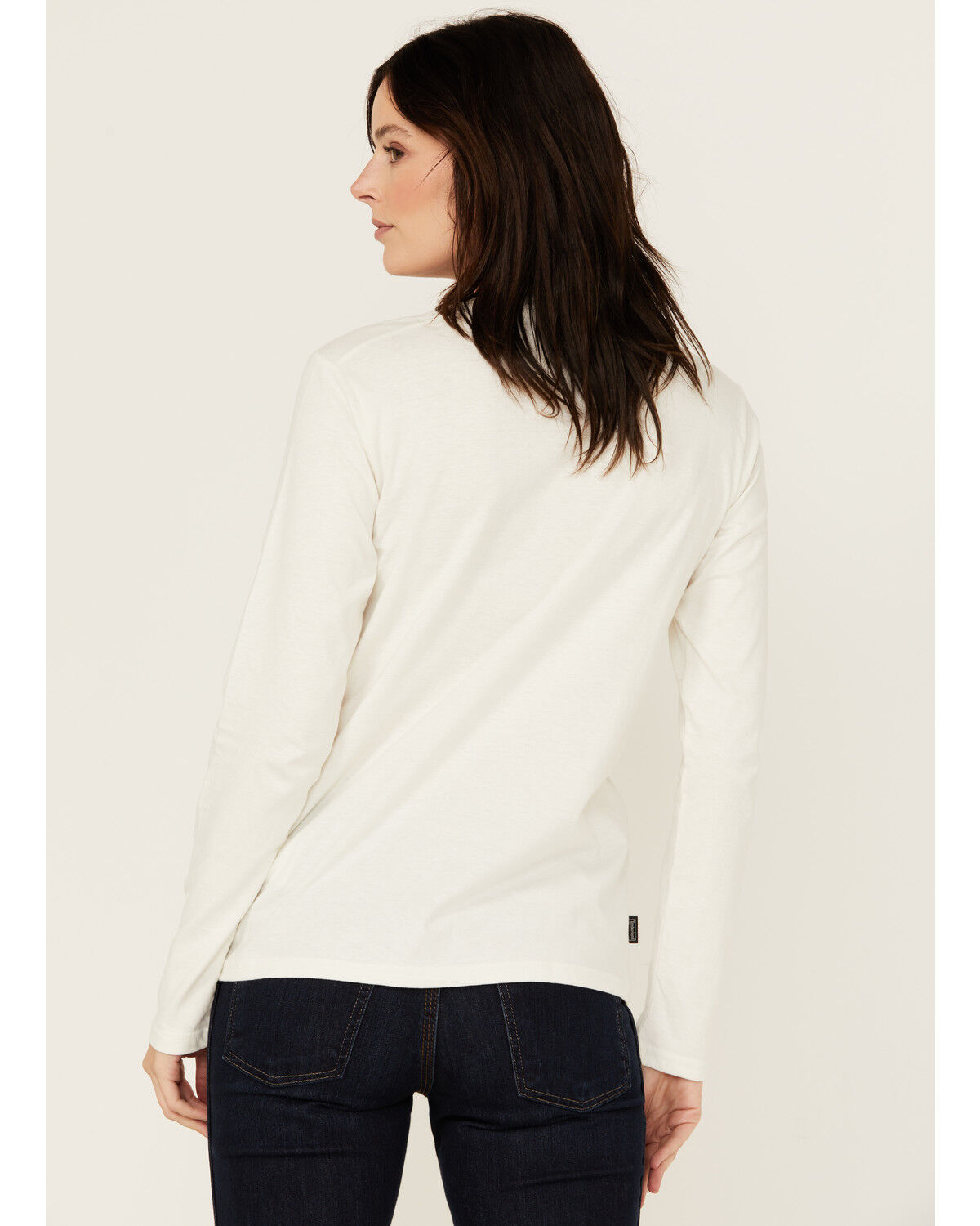 Image #4 - Timberland PRO Women's Core Long Sleeve T-Shirt, White, hi-res