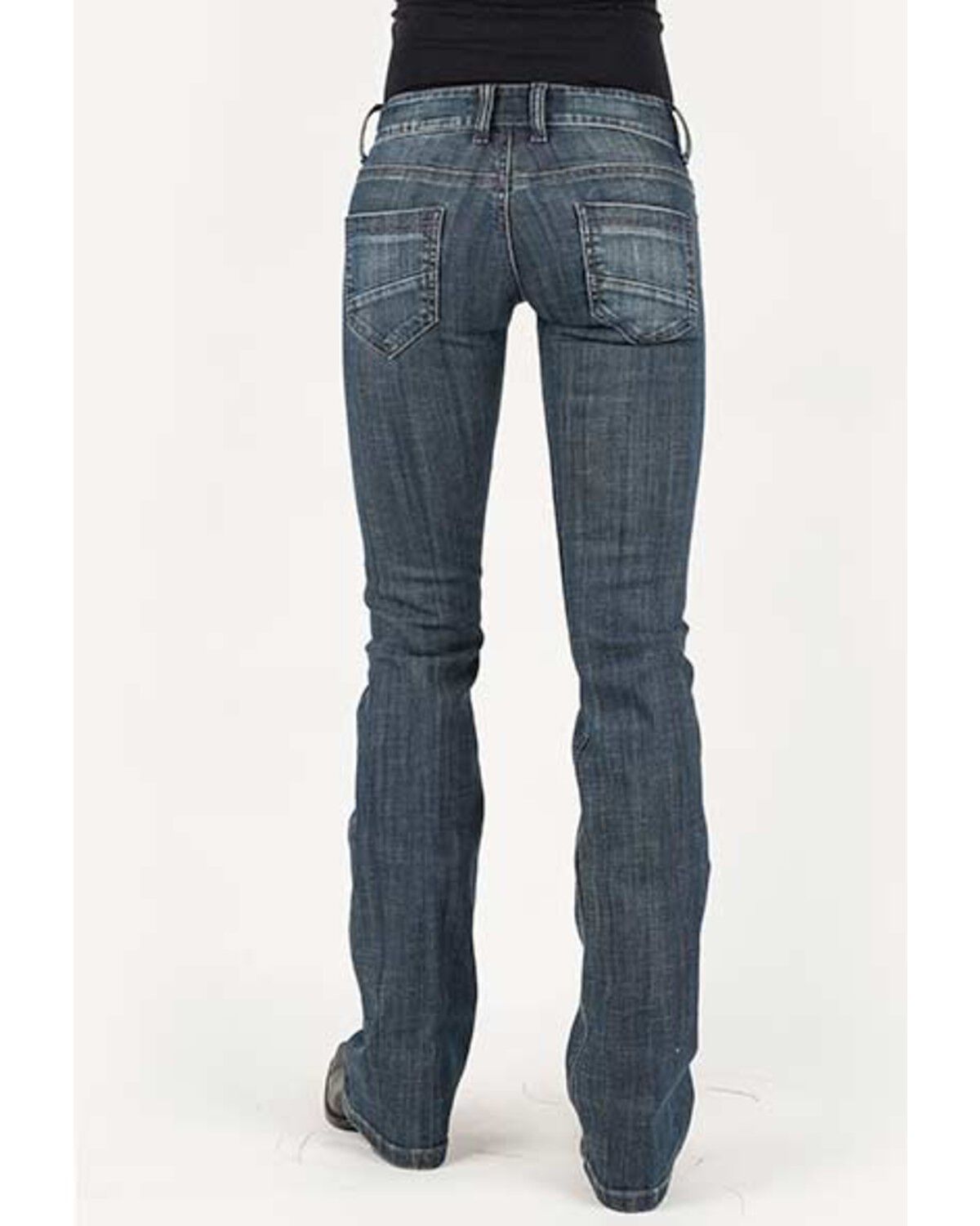 Stetson Women's Hollywood Bootcut Jeans - Classic Denim, Style #11-054-0818-0723 - View #8