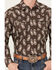 Image #3 - Cody James Men's Flea Market Paisley Print Long Sleeve Snap Western Shirt, Navy, hi-res