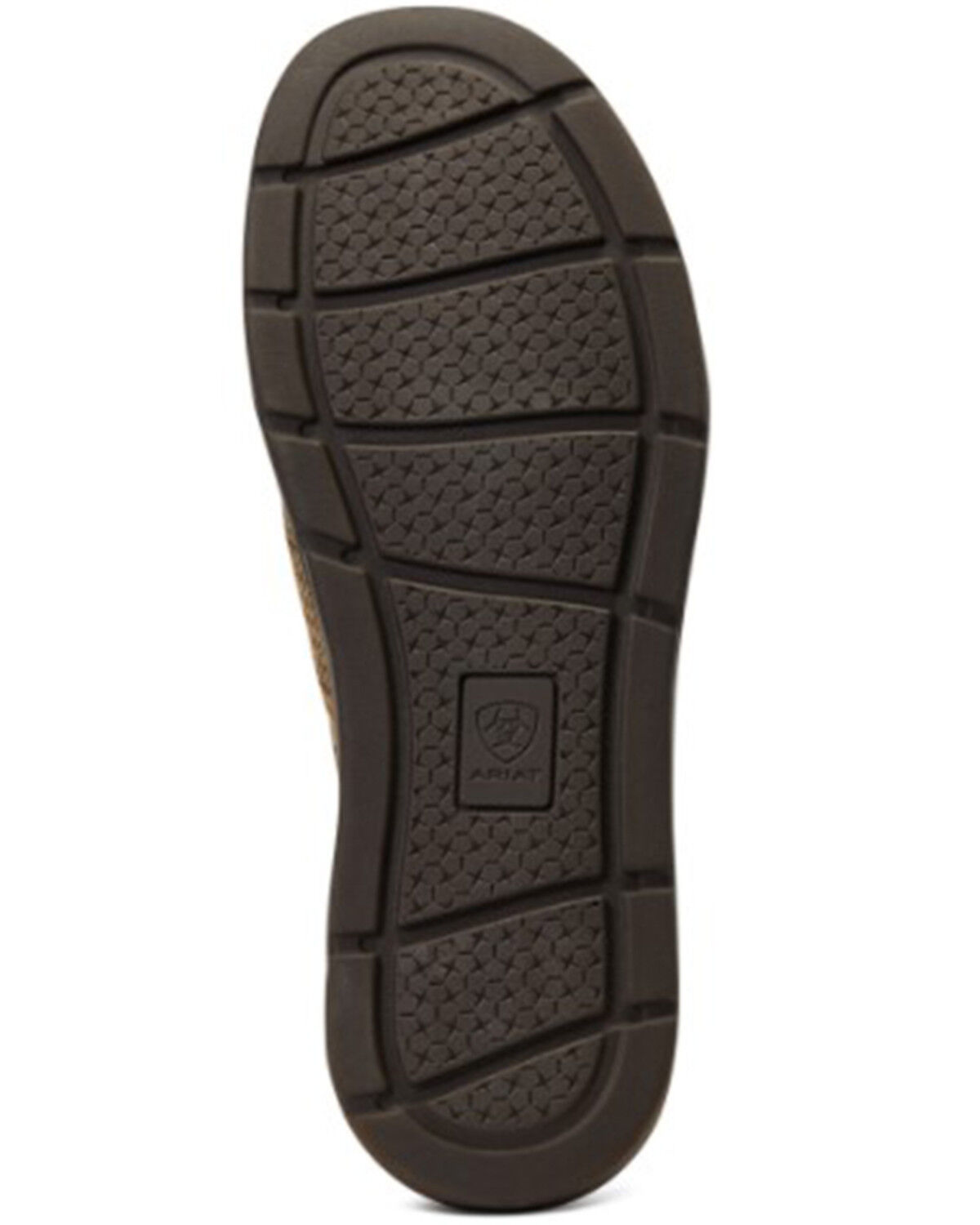 Image #5 - Ariat Men's Heather Tan Hilo 360 Canvas Slip-On Casual Shoe - Moc Toe, Brown, hi-res