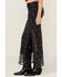 Image #2 - Rock & Roll Denim Women's Conversation Print Skirt, Black, hi-res