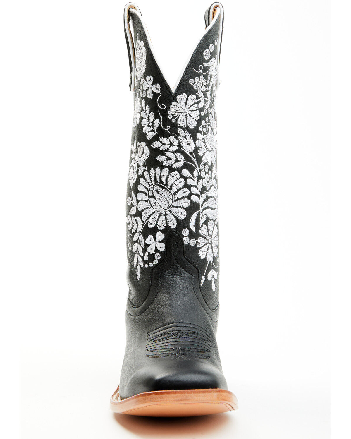 Image #4 - Macie Bean Women's Black Eyed Susan Western Boots - Square Toe, Black, hi-res
