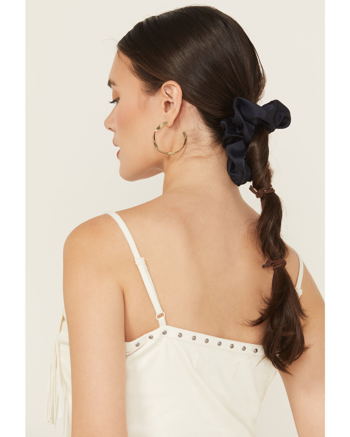 Image #1 - Idyllwind Women's Bellshire Oversized Scrunchies - 2 Piece, Light Blue, hi-res