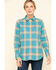 Image #1 - Ariat Women's Boot Barn Exclusive FR Savana Plaid Print Long Sleeve Work Shirt, , hi-res
