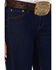 Image #2 - RANK 45® Women's Mid Rise Flare Super Dark Wash Mid Rise Signature Back Pocket , Super Dark Wash, hi-res