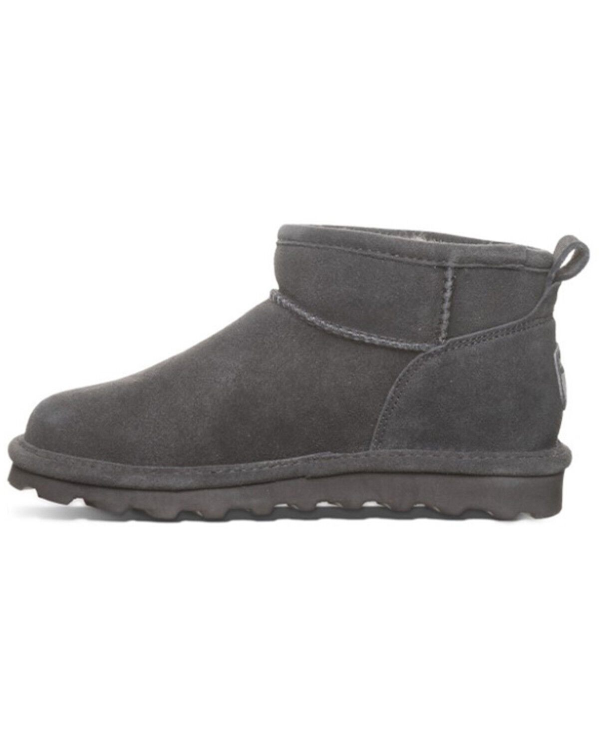Image #3 - Bearpaw Women's Shorty Boots - Round Toe, Grey, hi-res