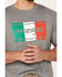 Image #3 - Wrangler Men's Mexico Flag Short Sleeve Graphic T-Shirt, Heather Grey, hi-res