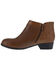 Rockport Women's Carly Work Booties - Alloy Toe, Brown, hi-res