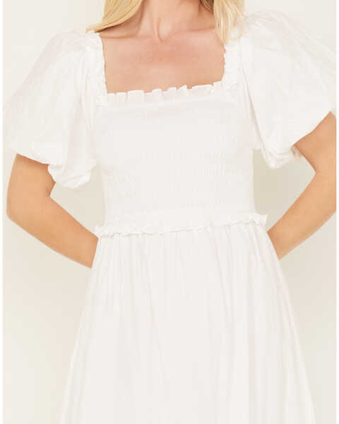 Image #3 - Cleobella Women's Cherith Tier Midi Dress, White, hi-res
