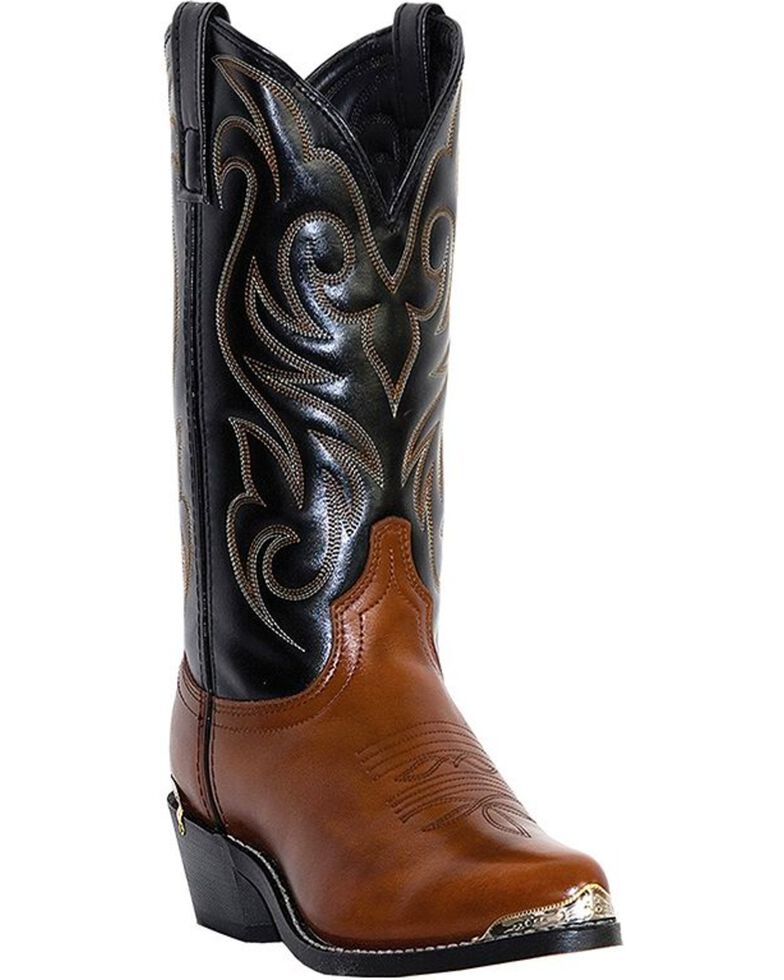 Laredo Men's Nashville Cowboy Boots - Medium Toe, Peanut, hi-res