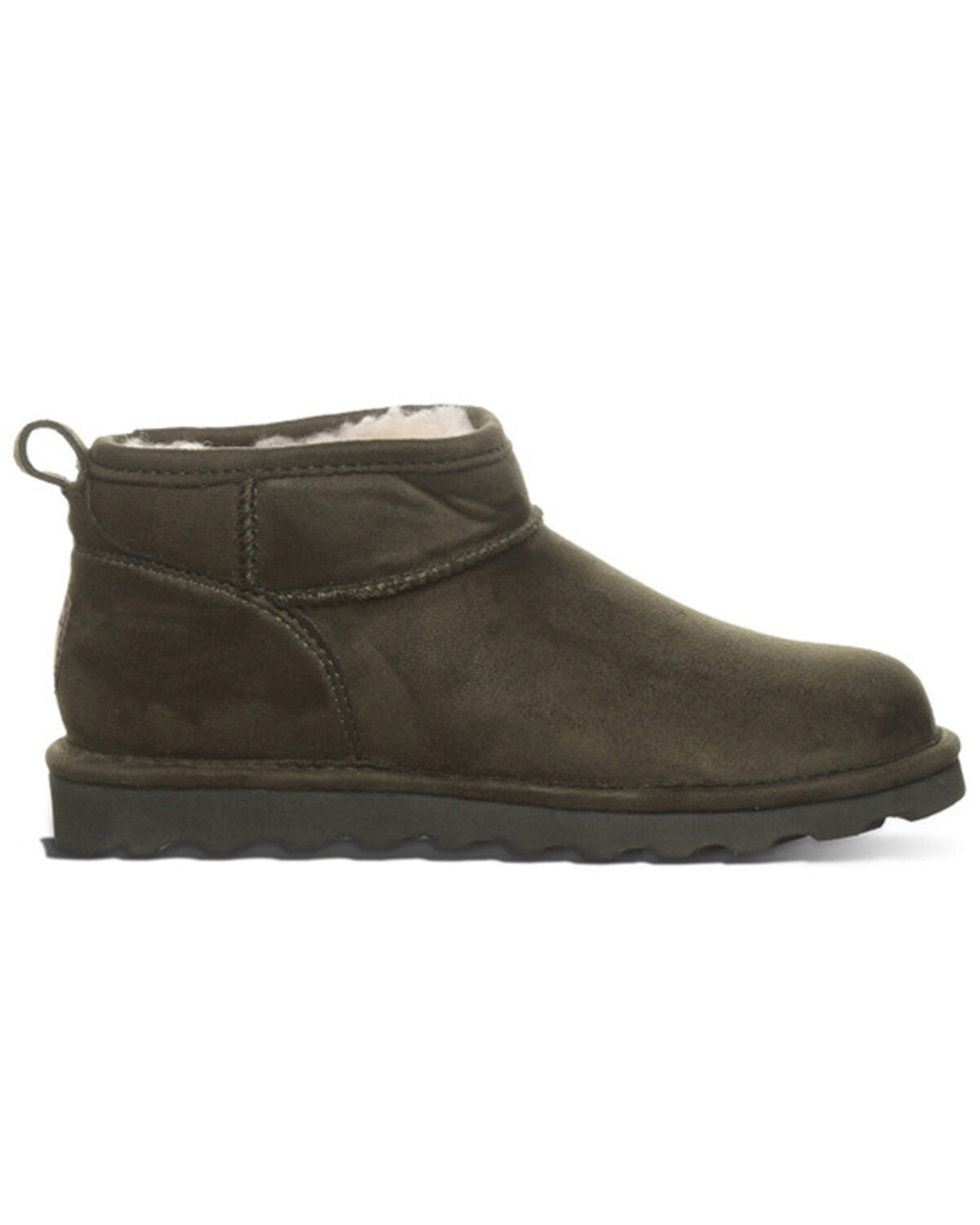 Image #2 - Bearpaw Women's Shorty Vegan Casual Boots, Dark Green, hi-res