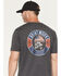 Image #4 - Ariat Men's Rebar Cotton Strong Bolt Short Sleeve Graphic Work Shirt, Charcoal, hi-res