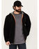 Image #3 - Hawx Men's Zip Front Hooded Zip Jacket - Tall , Black, hi-res