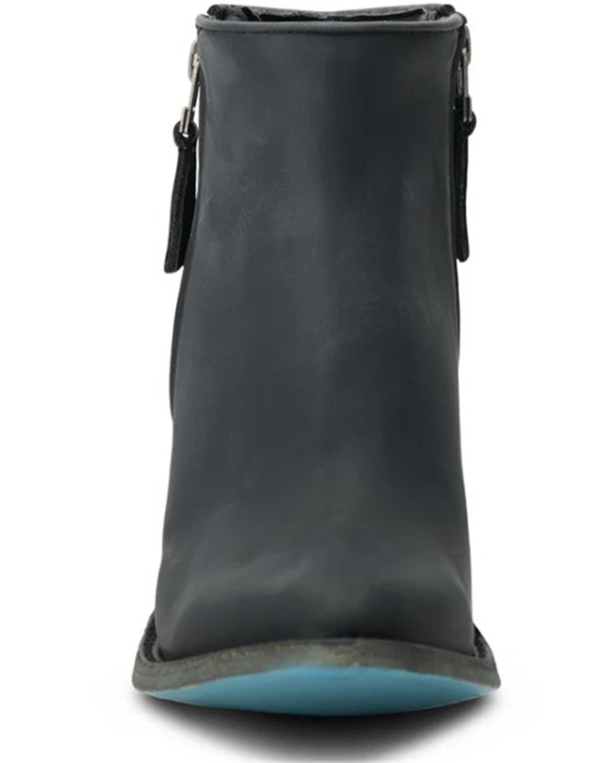 Image #4 - Lane Women's Charlie Booties - Round Toe, Black, hi-res