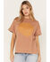 Girl Dangerous Women's Rose Graphic Oversized Tee, Rose, hi-res