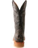 Image #5 - Twistex X Men's Ruff Stock Fill-Quill Ostrich Vamp Exotic Western Boot - Broad Square Toe , Black, hi-res