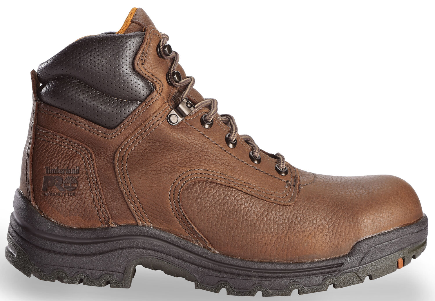 Image #2 - Timberland PRO Women's Titan Work Boots - Alloy Toe, Brown, hi-res