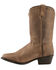 Cody James Boys' Western Boots - Round Toe, Brown, hi-res