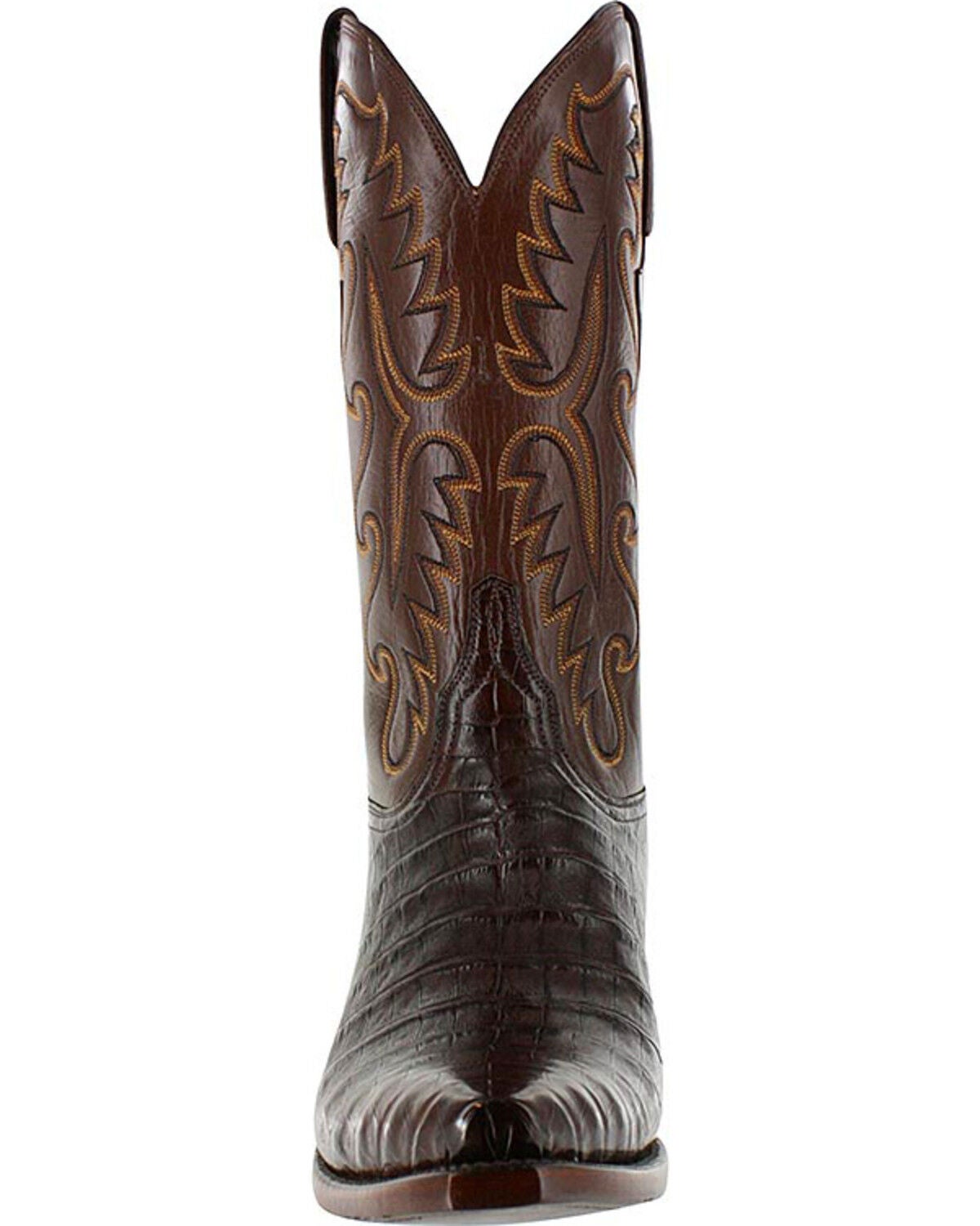 Lucchese snip toe mens boots Clearance