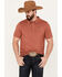 Hooey Men's Hot-Shot Polo, Rust Copper, hi-res