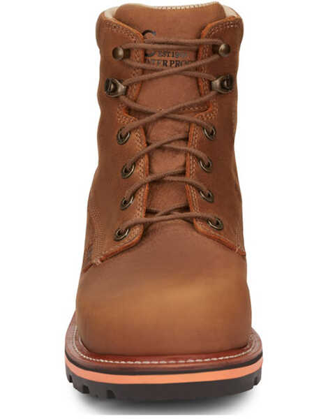 Chippewa Men's Thunderstruck Blonde 6" Lace-Up Waterproof Work Boots - Composite Toe , Lt Brown, hi-res
