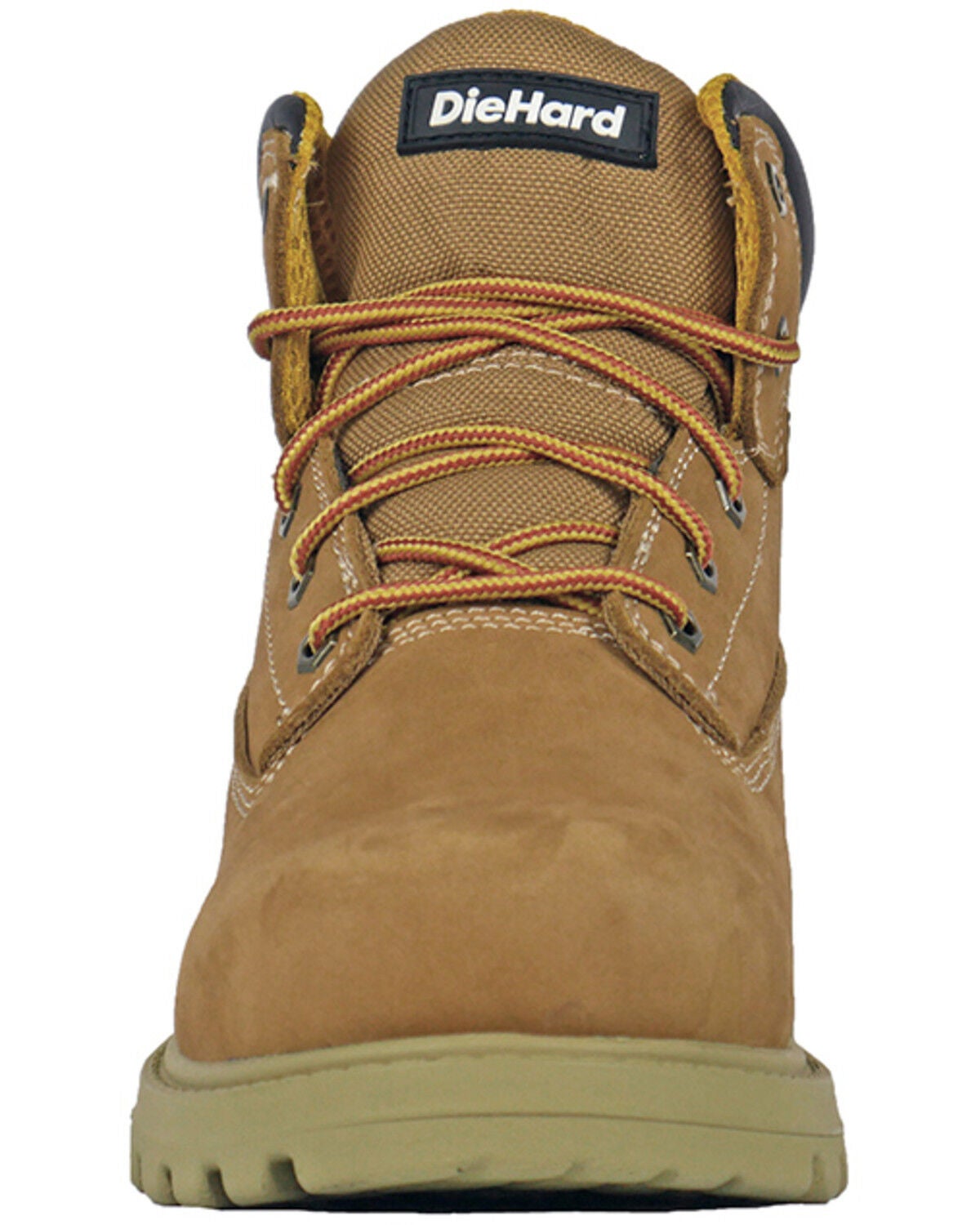 DieHard Men's Insulated Waterproof Soft Toe Work Boots - Tan Leather, Size Medium