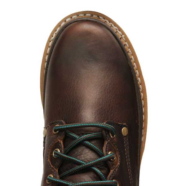 Georgia Boot Men's Georgia Giant 8" Lace-Up Work Boots - Round Toe, Brown, hi-res
