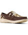 Image #1 - Ariat Women's Hilo Hairon Leopard Print Casual Shoes - Moc Toe, Chocolate, hi-res
