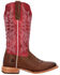 Image #2 - Durango Women's Arena Pro&trade; Elite Western Boots - Broad Square Toe, Red, hi-res