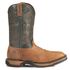Rocky Men's Long Range Waterproof Pull On Work Boots - Broad Square Toe, Brown, hi-res