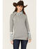 Image #1 - Ampersand Avenue Women's Southwestern Print Hooded Pullover, Green, hi-res