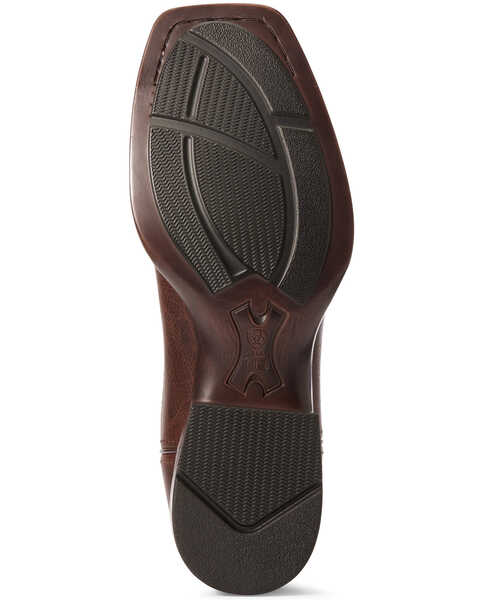 Image #5 - Ariat Men's Solado VentTEK Western Performance Boots - Broad Square Toe, Dark Brown, hi-res
