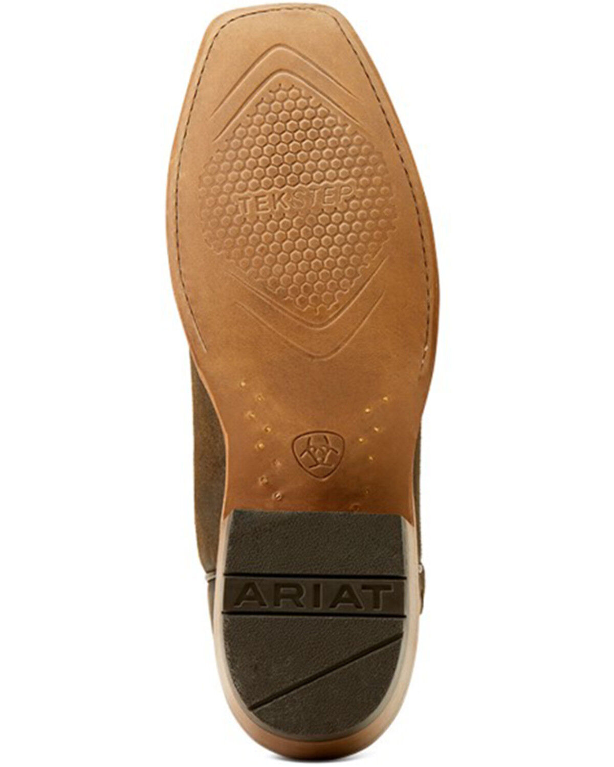 Image #5 - Ariat Men's Futurity Time Roughout Western Boots - Square Toe, Dark Green, hi-res