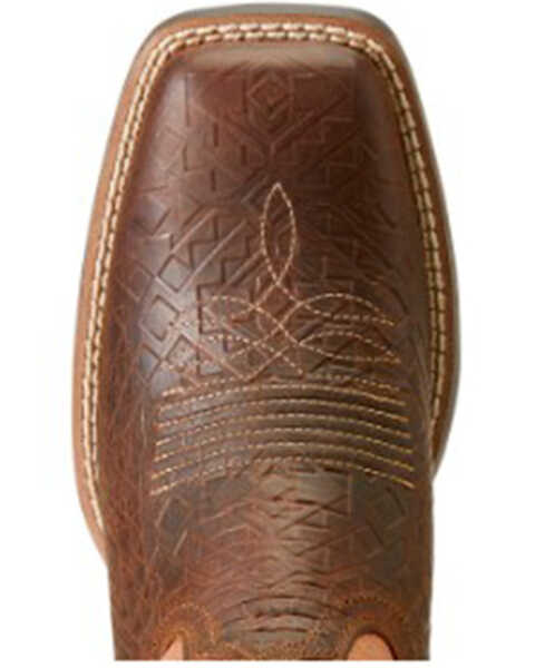 Image #4 - Ariat Women's Round Up StretchFit Western Boots - Broad Square Toe, Brown, hi-res