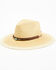 Image #1 - Peter Grimm Ltd Natural Banks Straw Western Fashion Hat, Natural, hi-res