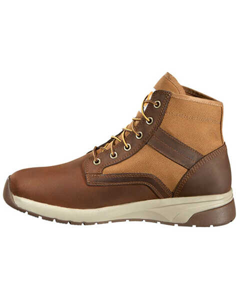Image #3 - Carhartt Men's Brown Lightweight Work Shoes - Nano Composite Toe, Brown, hi-res