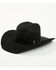 Image #1 - Justin Kermit 6X Felt Cowboy Hat, Black, hi-res