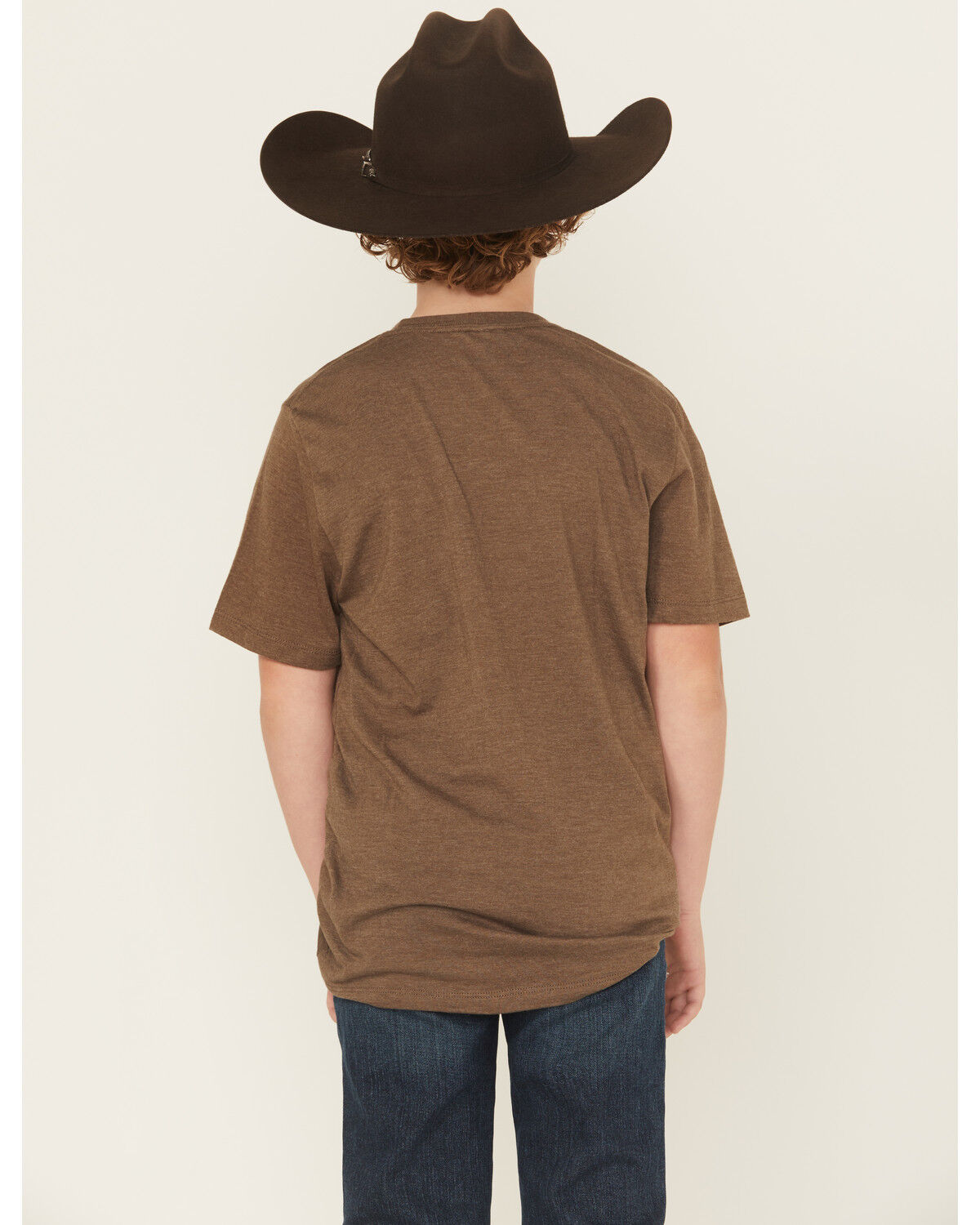 Image #4 - Cody James Boys' Rodeo Round Up Short Sleeve Graphic T-Shirt, Brown, hi-res