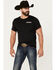 Image #2 - Pendleton Men's Rancho Arroyo Longhorn Short Sleeve Graphic T-Shirt , Charcoal, hi-res