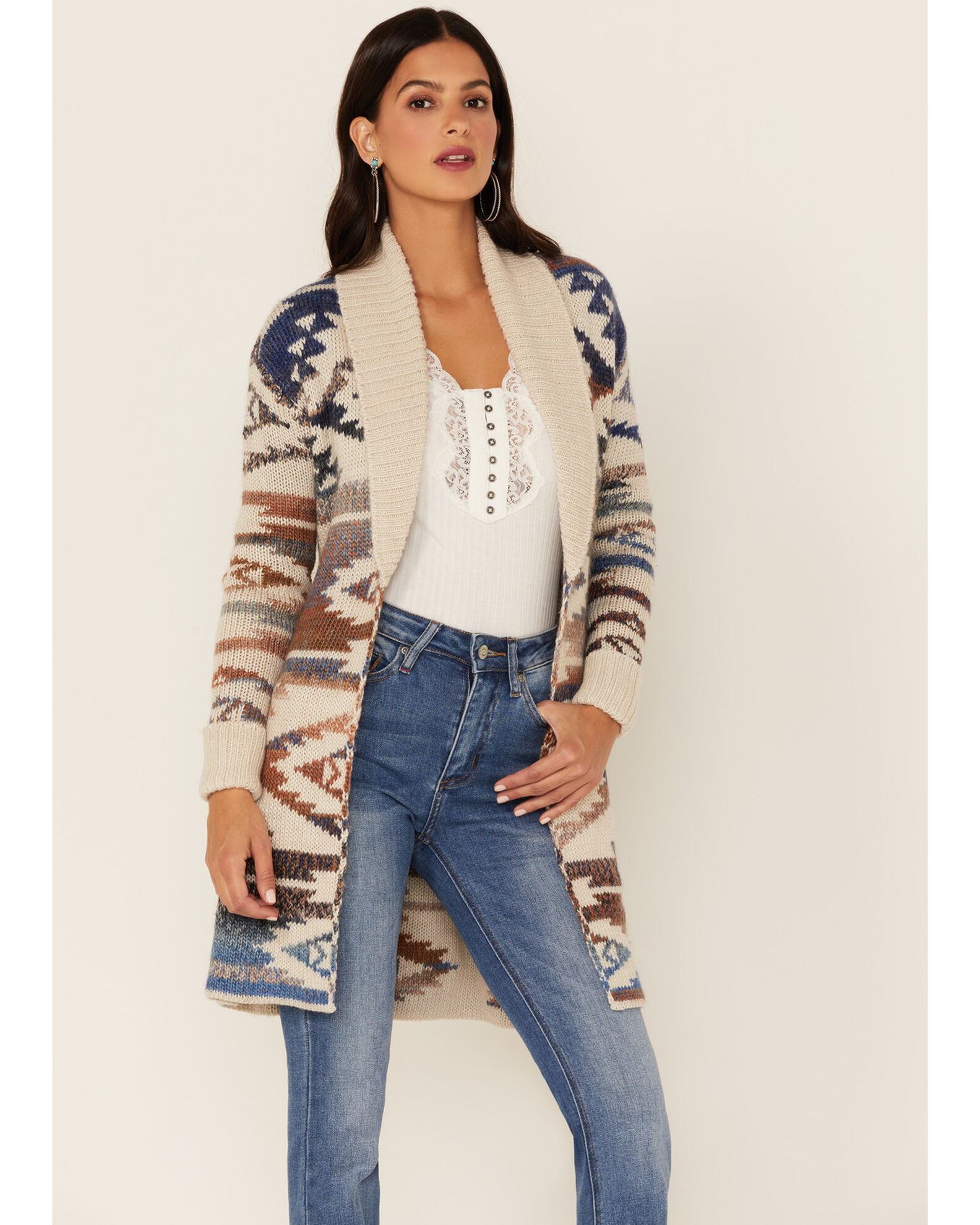 Idyllwind Women s Country Wood Ombre Southwestern Cardigan Sheplers