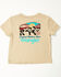 Image #3 - Wrangler Toddler Boys' Buffalo Logo Short Sleeve Graphic T-Shirt, Oatmeal, hi-res
