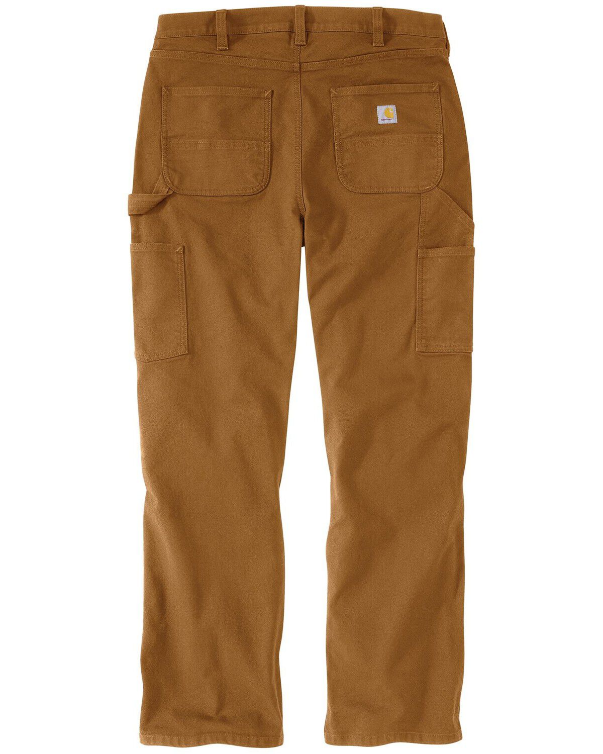 Image #2 - Carhartt Women's Carpenter Canvas Pants, Brown, hi-res