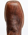 El Dorado Men's Rust Bison Western Boots - Broad Square Toe, Rust Copper, hi-res