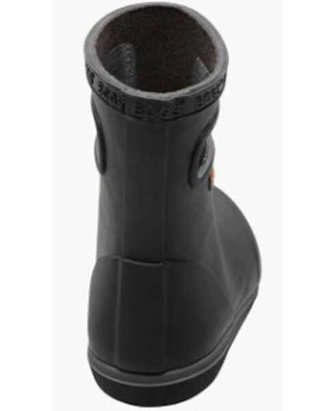 Image #4 - Bogs Boys' Skipper II Solid Rain Boots - Round Toe, Black, hi-res